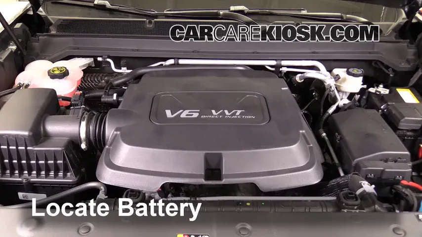 2016 GMC Canyon SLT 3.6L V6 Crew Cab Pickup Battery